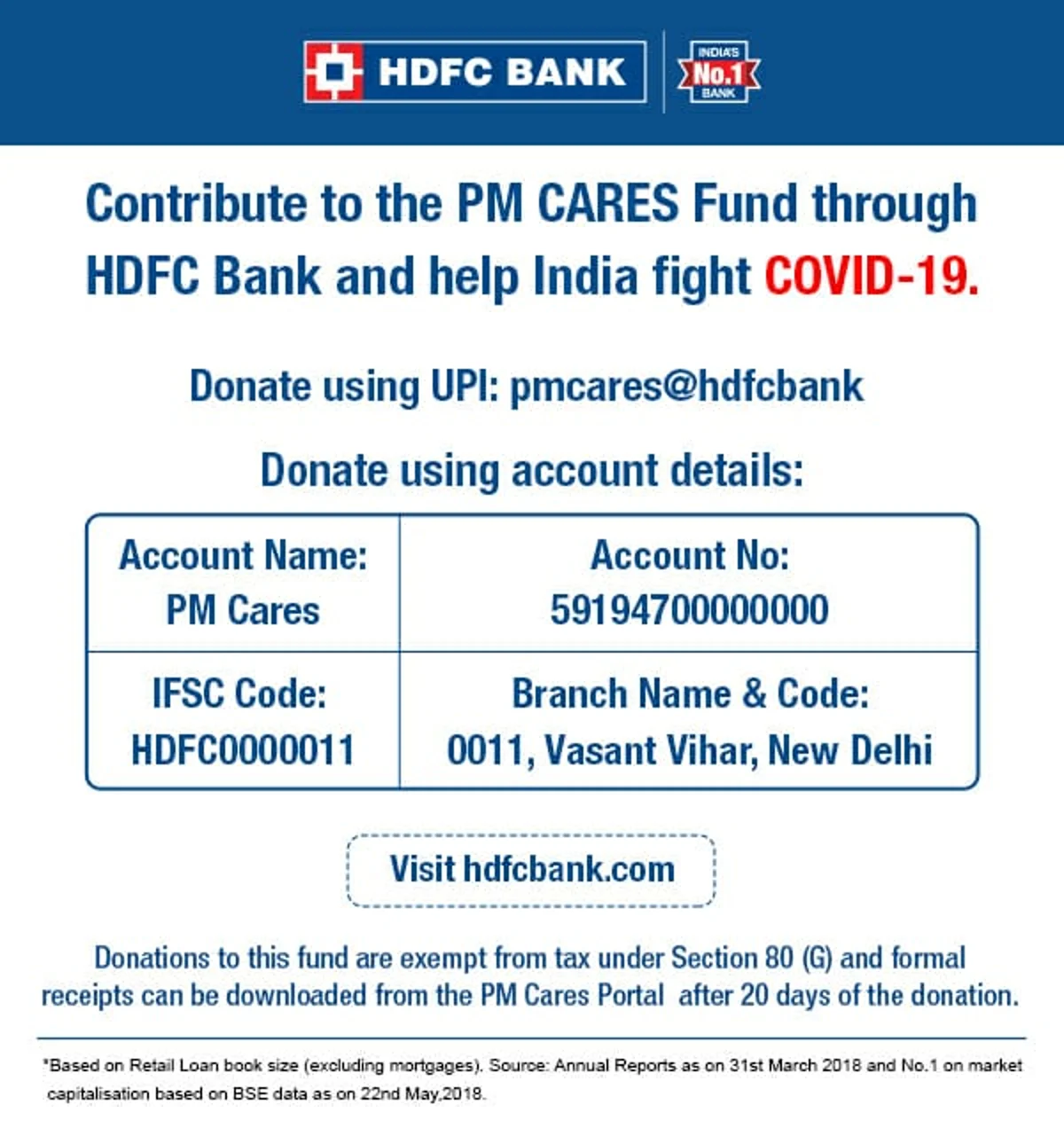 govt nominates hdfc bank to collect donations for pm cares what to type in the objective section of a resumes