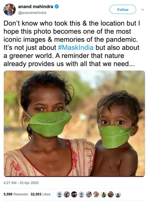 Anand Mahindra apologizes for posting most 'iconic' coronavirus image after facing backlash from users