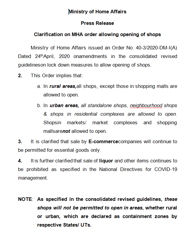 Will wine shops be open in Mumbai, Thane and Navi Mumbai? MHA clarifies order on relaxing restriction on opening of shops across India
