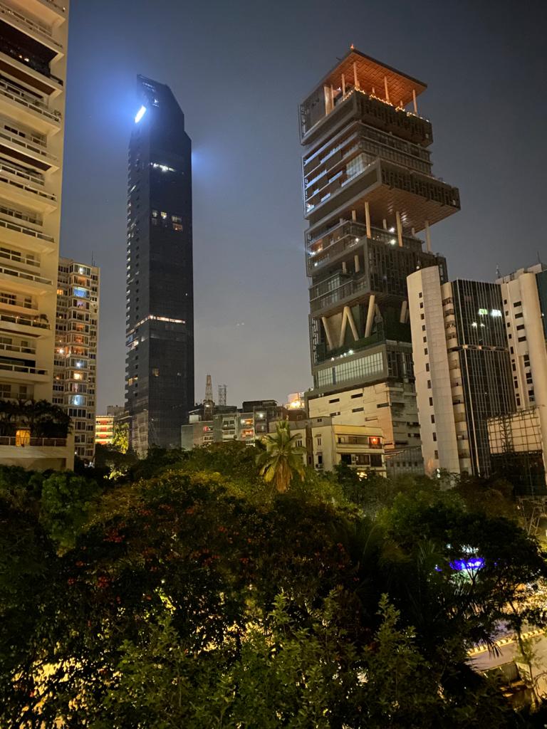 Mukesh Ambani's Antilia in Mumbai lights up for PM Modi's 9 PM 9Minutes; see pics