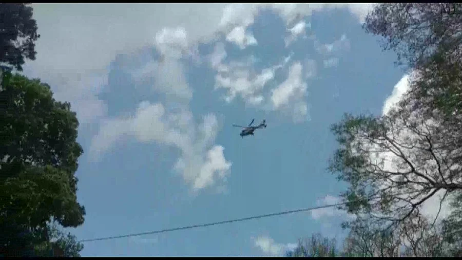 Indian Air Force aircraft flypast Civil Hospital in Shillong to express gratitude towards health workers for their contribution in the fight against #COVID19 pandemic.