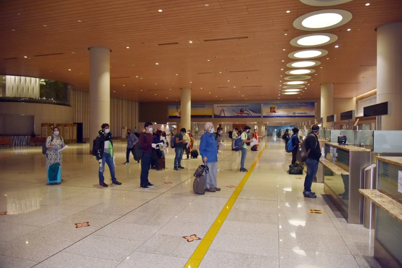 CSMIA ensured safety and wellbeing of the passengers, right from the time the flight landed at the airport till passengers left the terminal