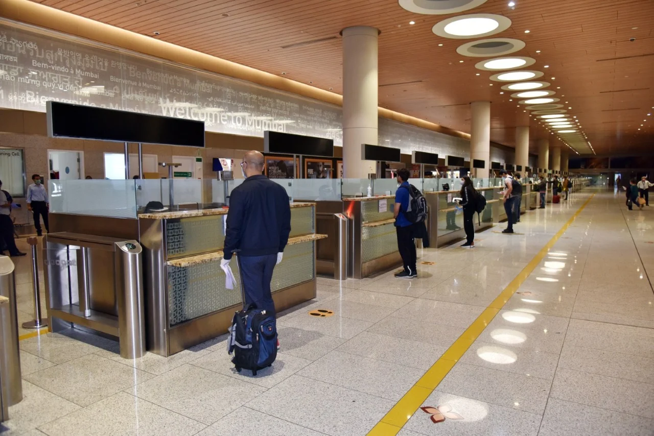 CSMIA ensured safety and wellbeing of the passengers, right from the time the flight landed at the airport till passengers left the terminal