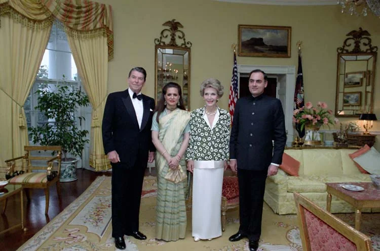 The Gandhis and Reagans