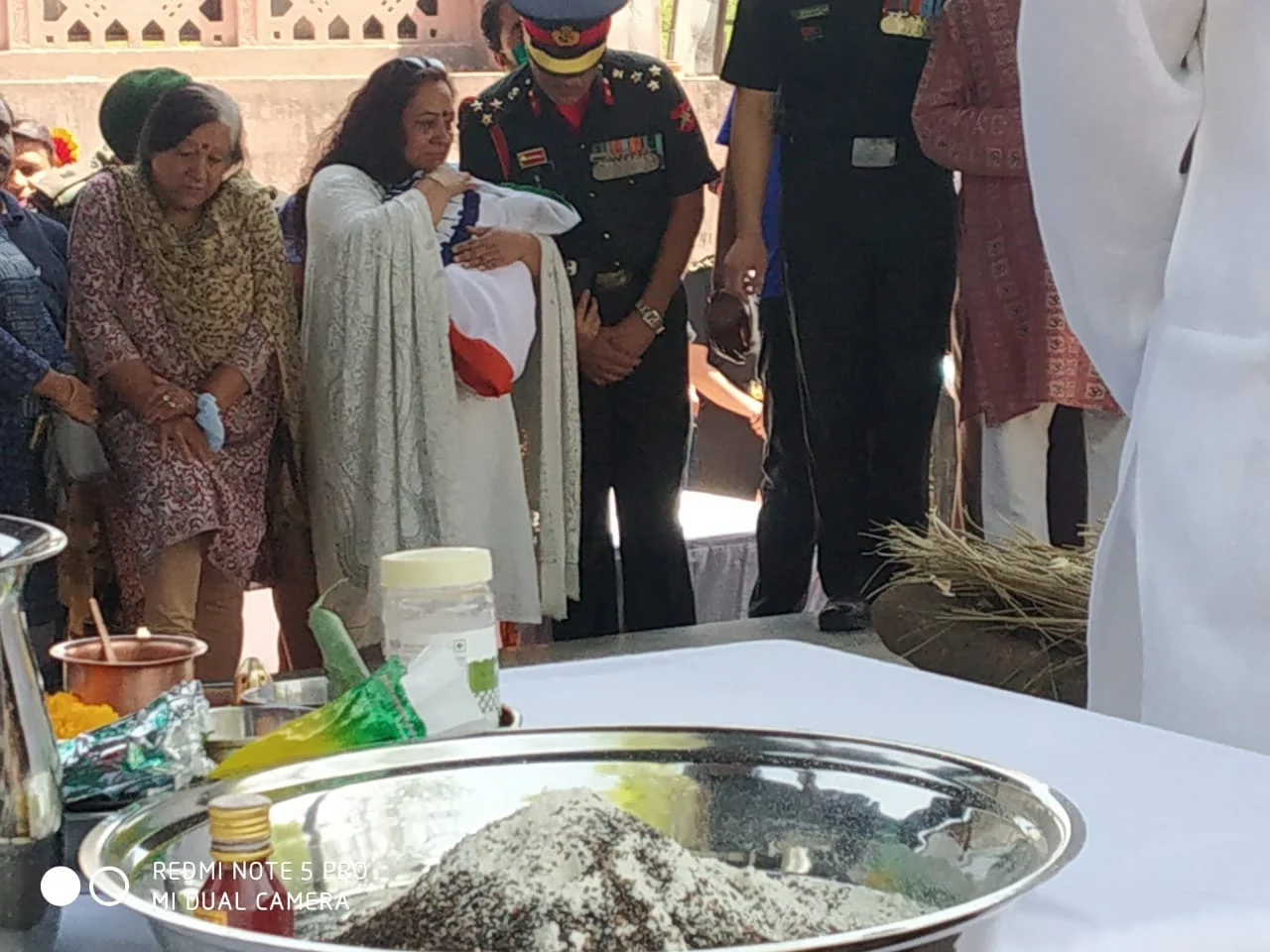 In pics: Family bids adieu to Handwara braveheart Col Ashutosh Sharma, CM Ashok Gehlot pays tribute