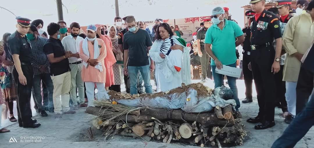 In pics: Family bids adieu to Handwara braveheart Col Ashutosh Sharma, CM Ashok Gehlot pays tribute
