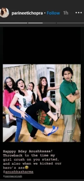 Varun Dhawan, Parineeti Chopra and others wish Anushka Sharma on 32nd birthday