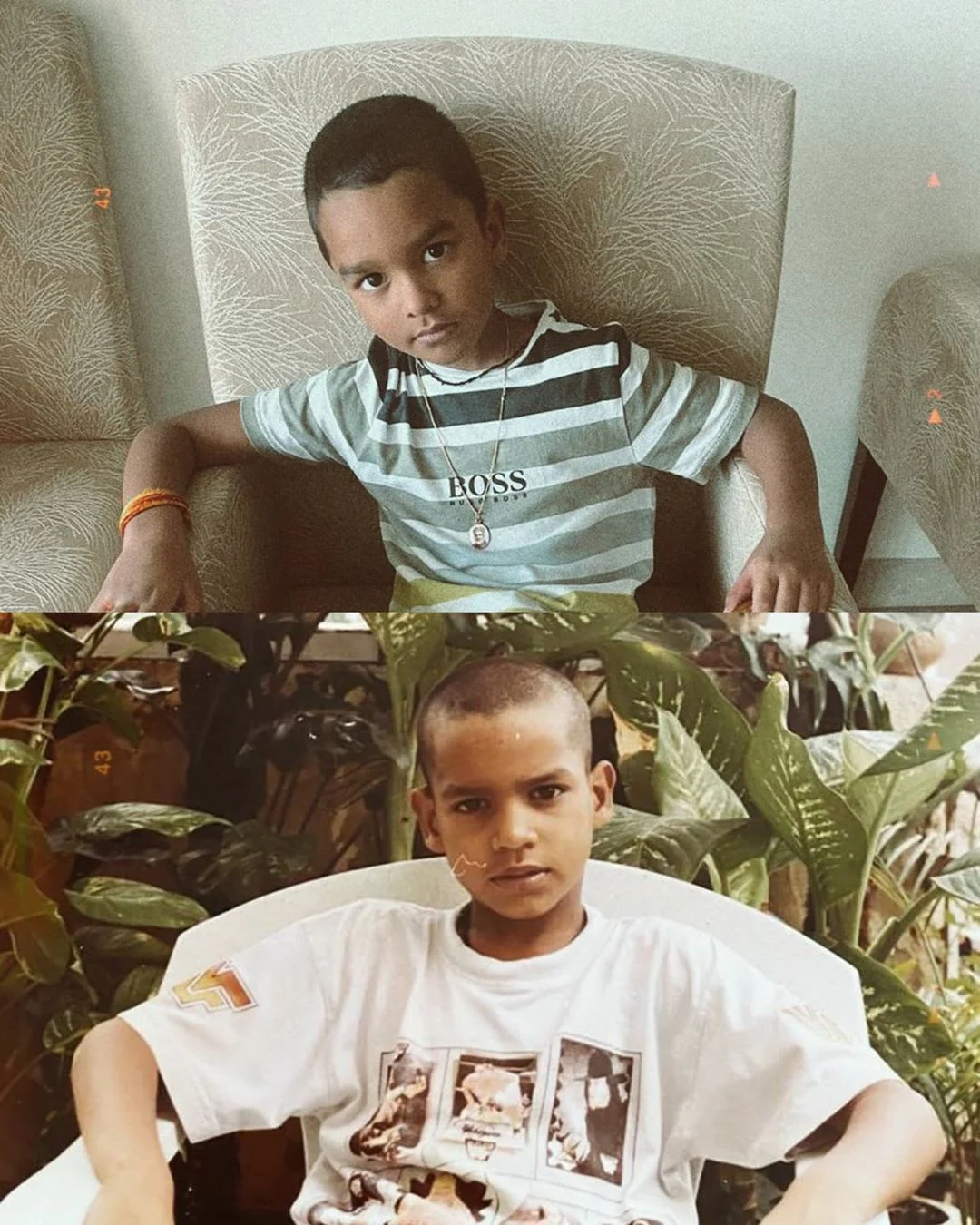 'Apple doesn't fall far from the tree': Shikhar Dhawan shares childhood picture of son and the resemblance is uncanny