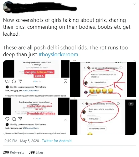 After Boys Locker Room, Girls Locker Room trends on Twitter