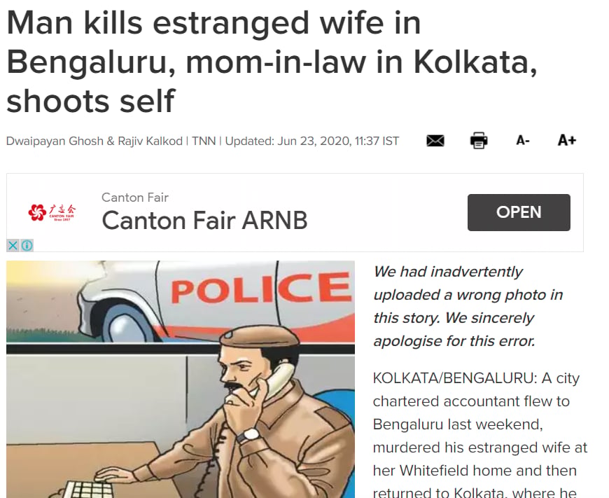 Netizens in shock after leading daily uses wrong people's pics in suicide story 