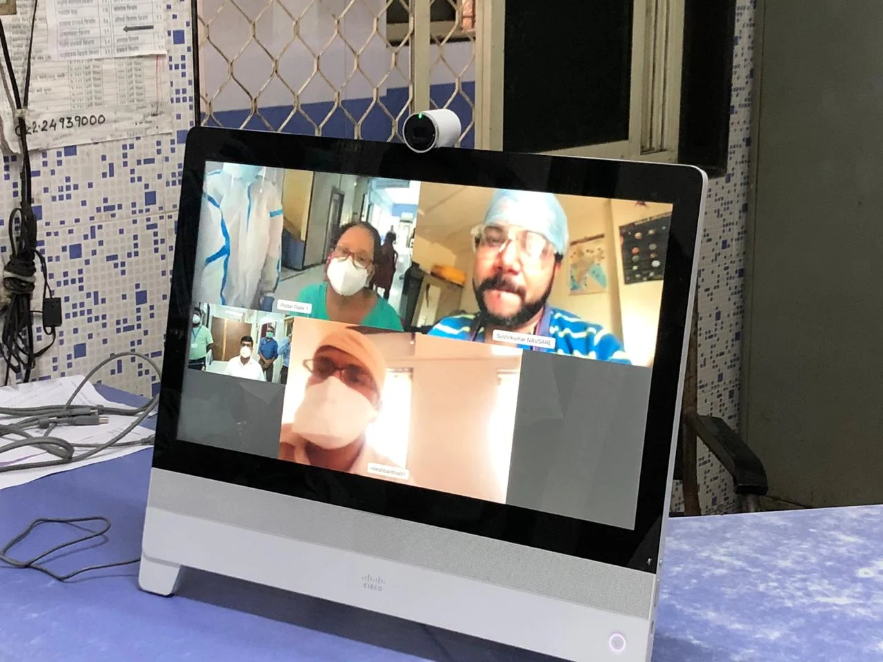 Coronavirus in Mumbai: G (South) ward sets up telemedicine COVID-19 care at Podar Hospital, Worli