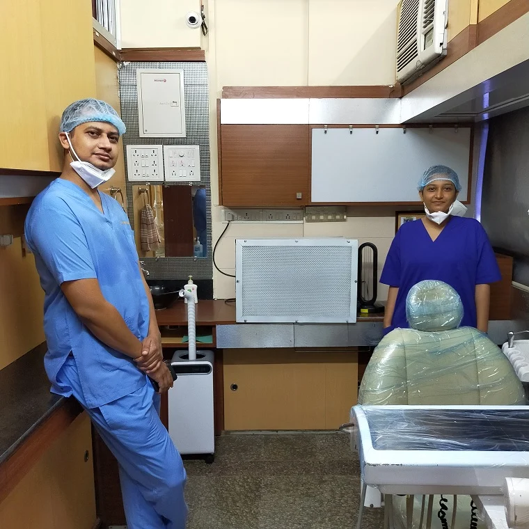 Dr Pranay Pardeshi with Dr Pranita Pardeshi