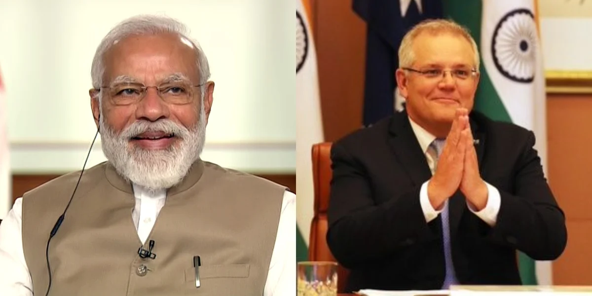 India, Australia ink landmark defense pact after Modi-Morrison ...