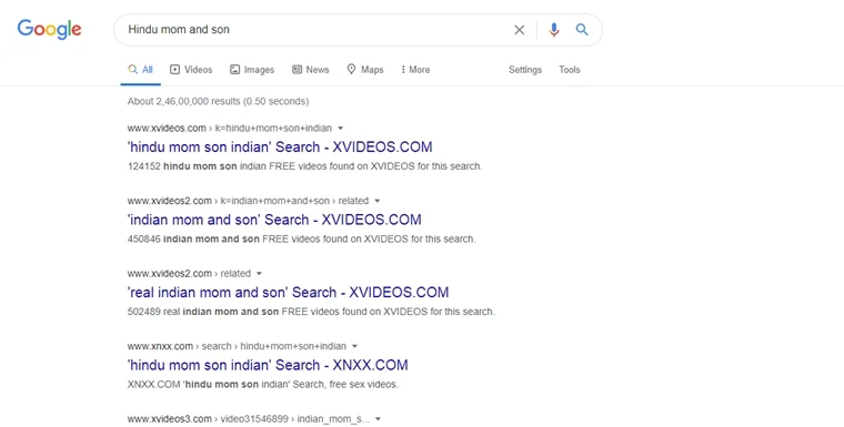 From Punjabi to Bihari mom and son: Bizarre Google search leads to porn sites