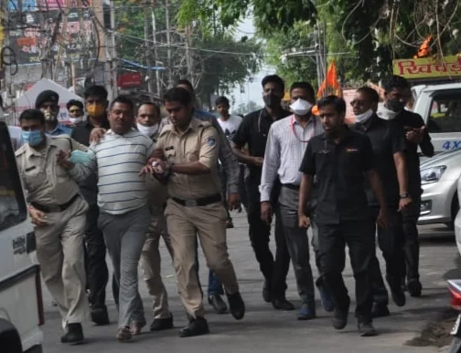 In Pictures: Gangster Vikas Dubey arrested in Madhya Pradesh's Ujjain