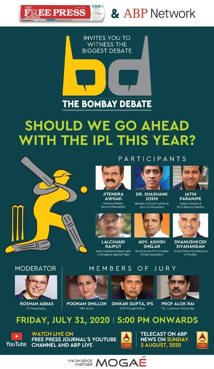 #TheBombayDebate: Should IPL be held at all? Coming soon on FPJ - stay tuned for more details