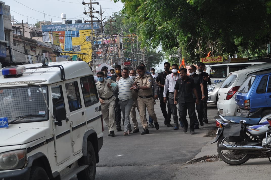 In Pictures: Gangster Vikas Dubey arrested in Madhya Pradesh's Ujjain