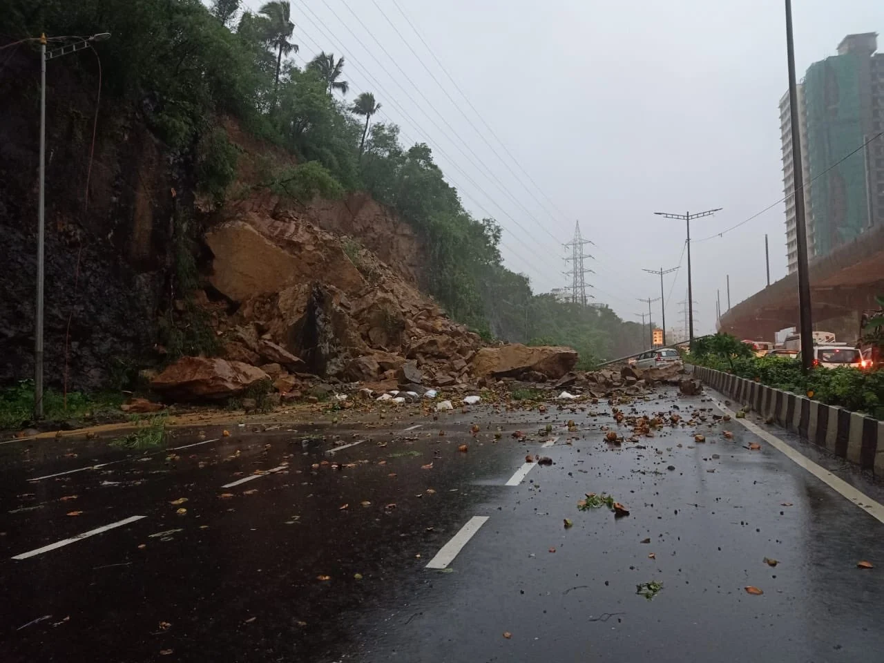 Mumbai Rains: Same old story as water-logging, traffic jams and landslides sink Maximum City