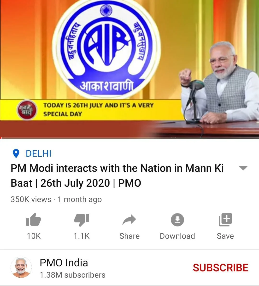 Mad with Mann Ki Baat? YouTube users are 'disliking' PM Modi's videos over NEET, JEE fiasco