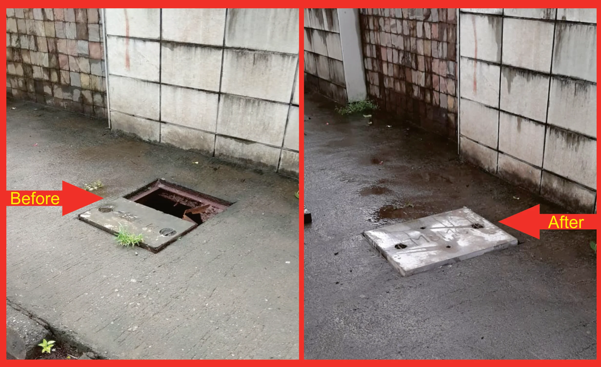 FPJ Impact: MBMC covers open and broken manholes at Mira Road