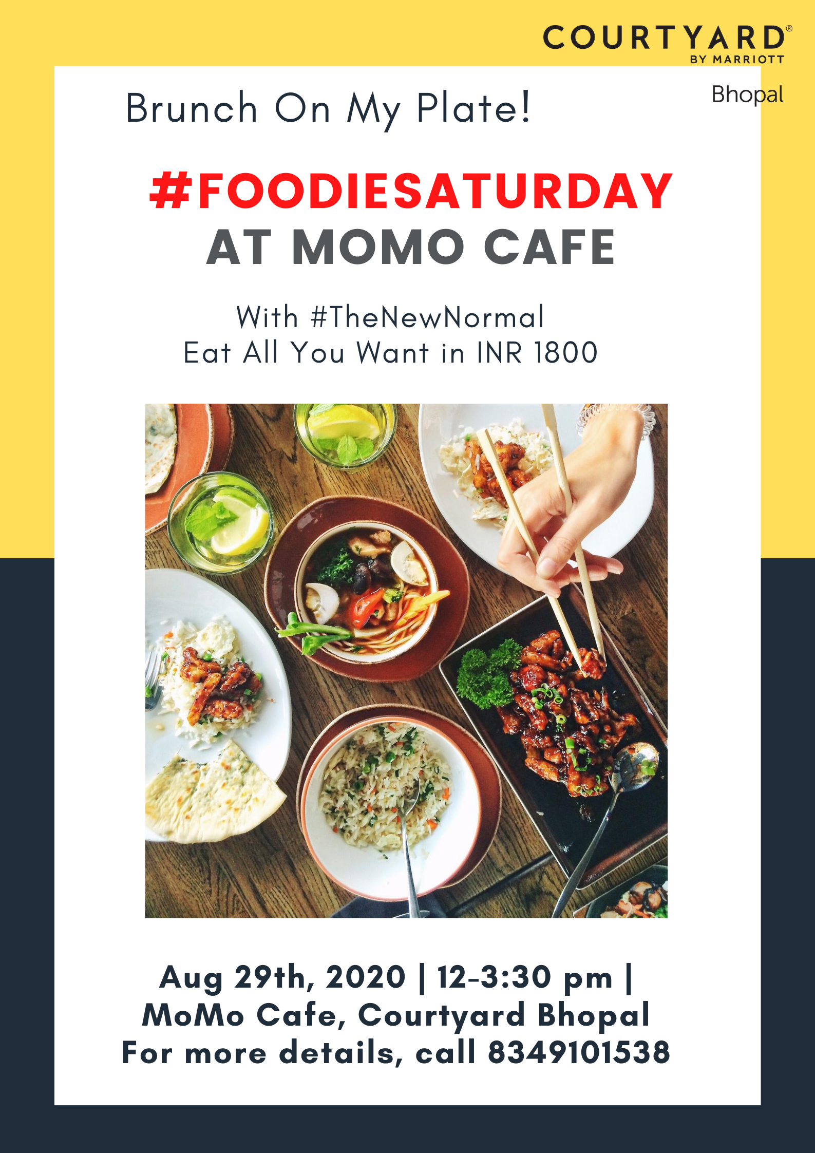 Bhopal: Want to enjoy lip-smacking Chinese and Mughlai Zayka? Join #FoodieSaturday by Courtyard by Marriott