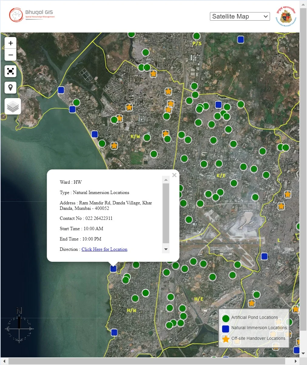 Ganeshotsav in Mumbai: BMC releases map marking locations of immersion sites