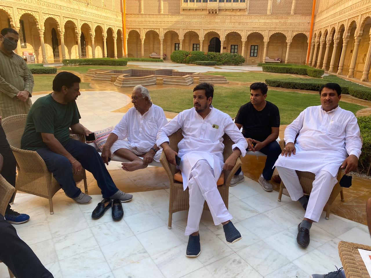 Time of crisis? Here's how Rajasthan Congress MLAs are spending time in Jaisalmer resort
