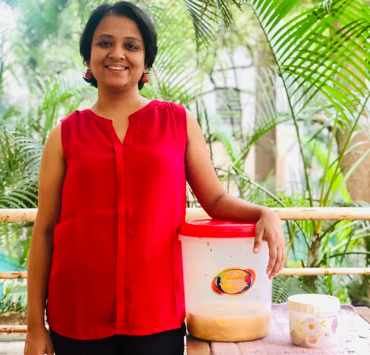 Roshni with bio-enzyme in-progress