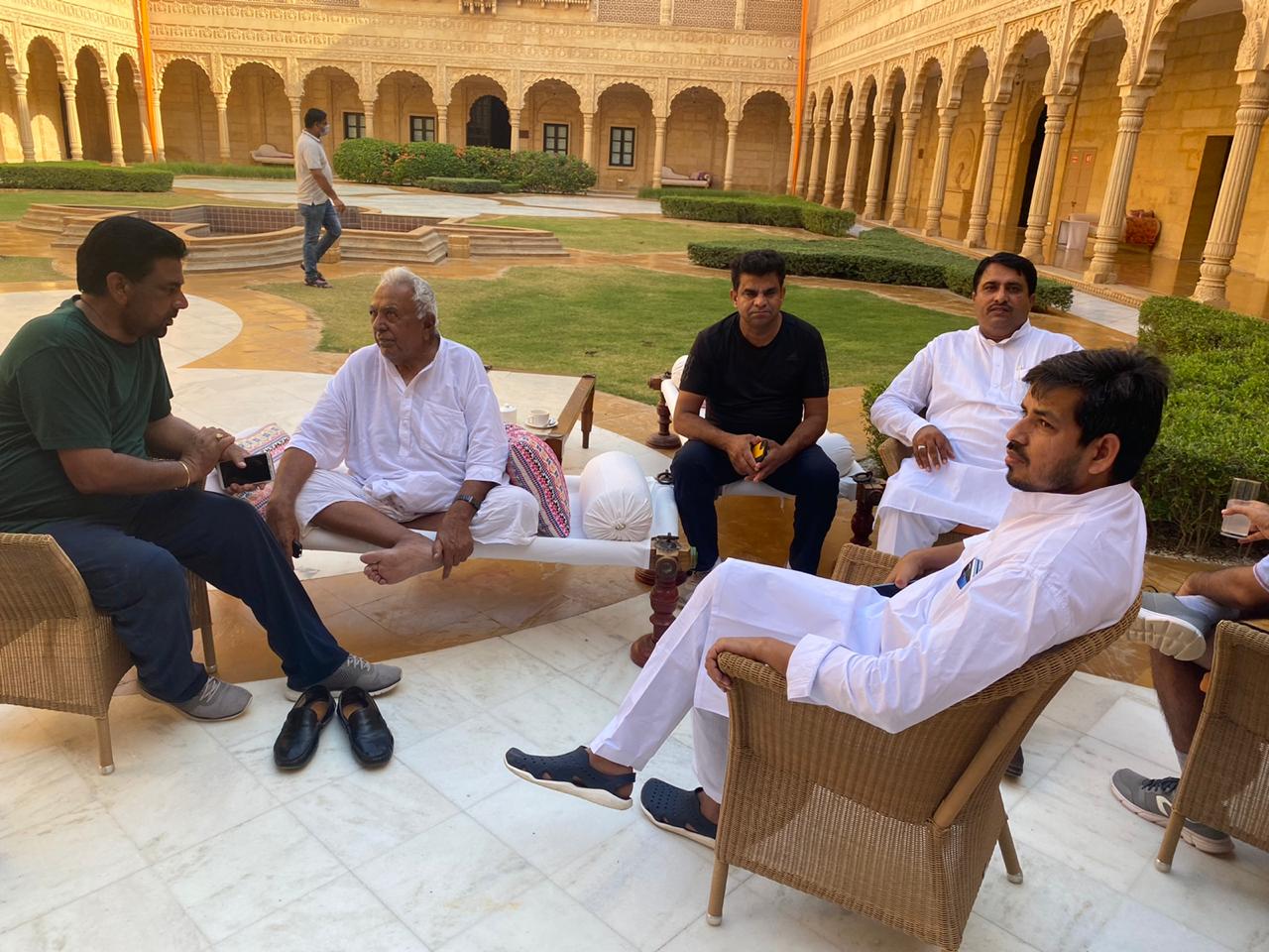 Time of crisis? Here's how Rajasthan Congress MLAs are spending time in Jaisalmer resort