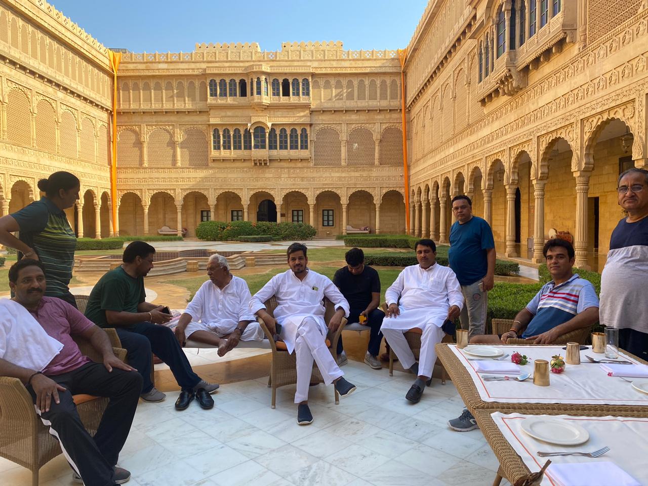 Time of crisis? Here's how Rajasthan Congress MLAs are spending time in Jaisalmer resort