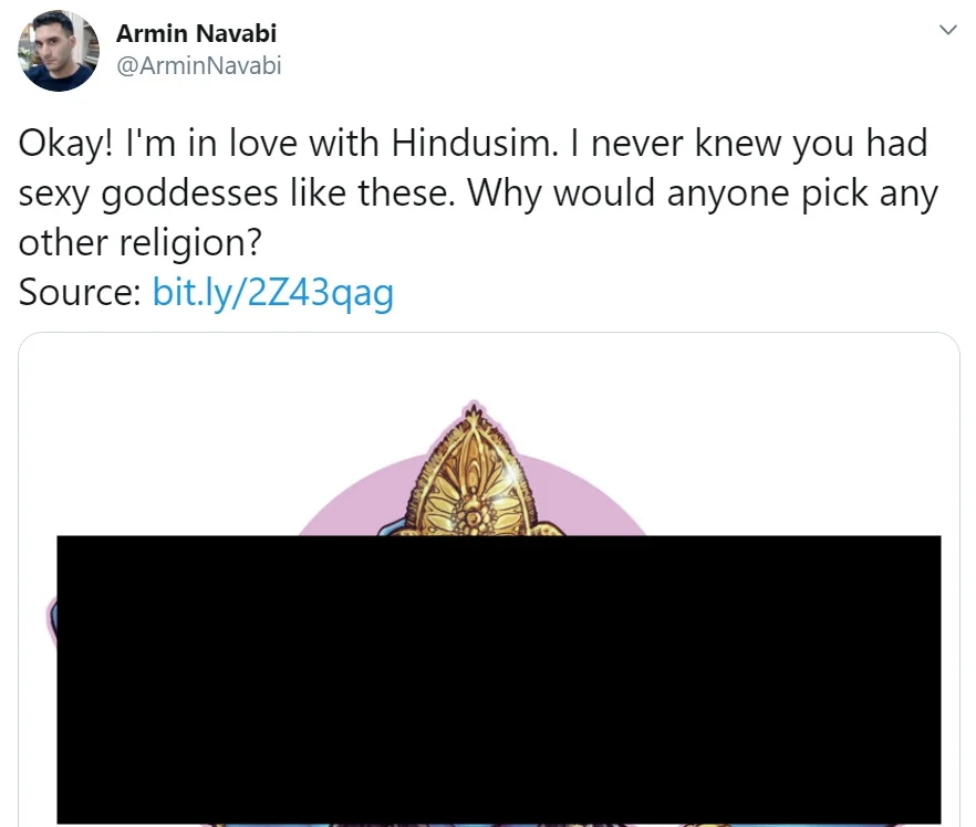 Complaint filed against Armin Navabi for Goddess Kali cartoon - who is he and what is the Atheist Republic?