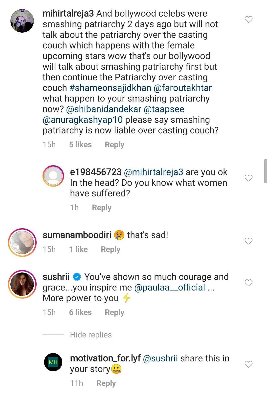 'Not the first time': Indian model accuses Sajid Khan of harassment; Netizens ask B-town feminists to speak up