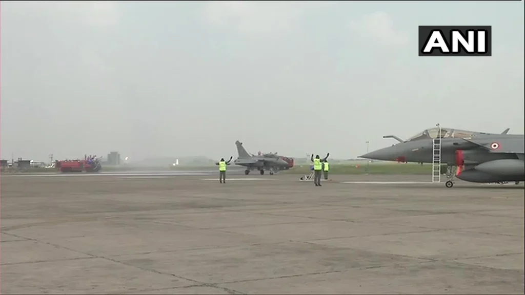In Pictures: 5 Rafale jets inducted into IAF at ceremony in Ambala air base