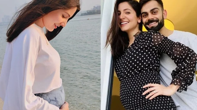 Anushka Sharma shares beautiful pic flaunting her baby bump, Virat