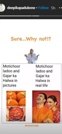 From Kaju Katli to Motichoor Ladoo, Deepika Padukone gives a thumbs up to memes about her Diwali ensembles