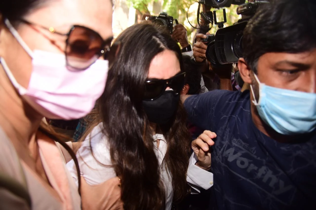 In pics: Arjun Rampal's girlfriend Gabriella Demetriades arrives at NCB office after being summoned in drugs case