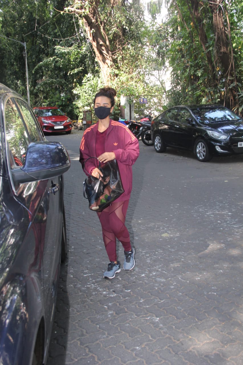 Patralekha in Bandra