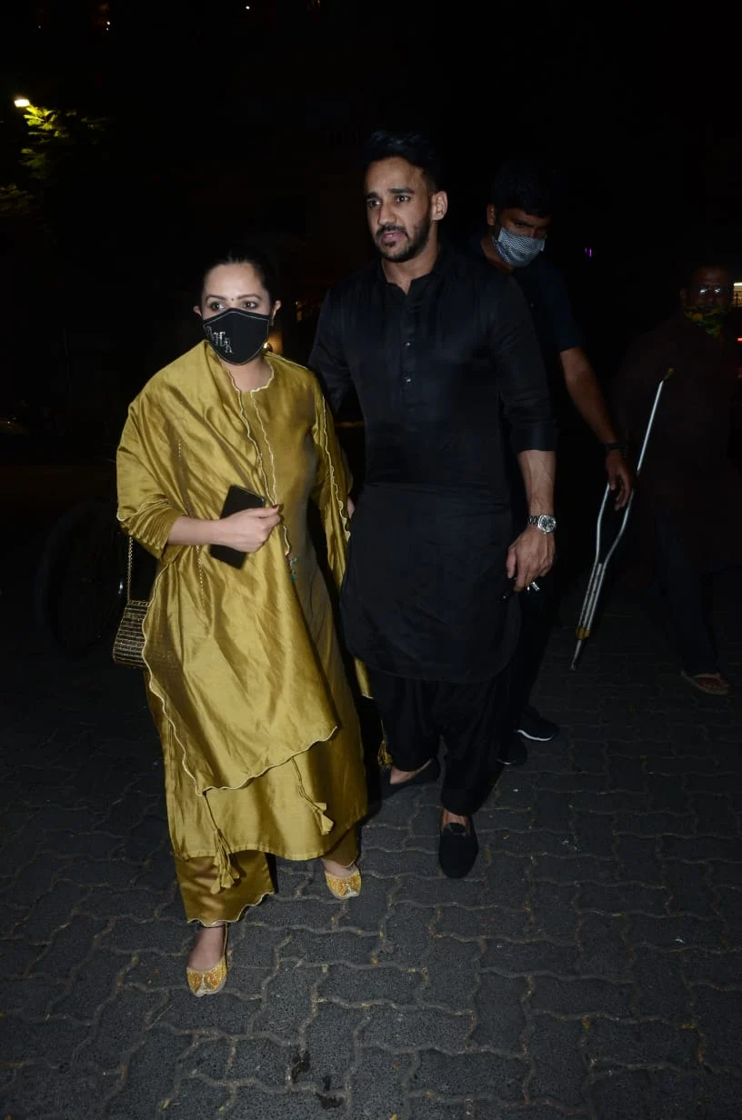 Anita Hassanandani with husband Rohit Reddy