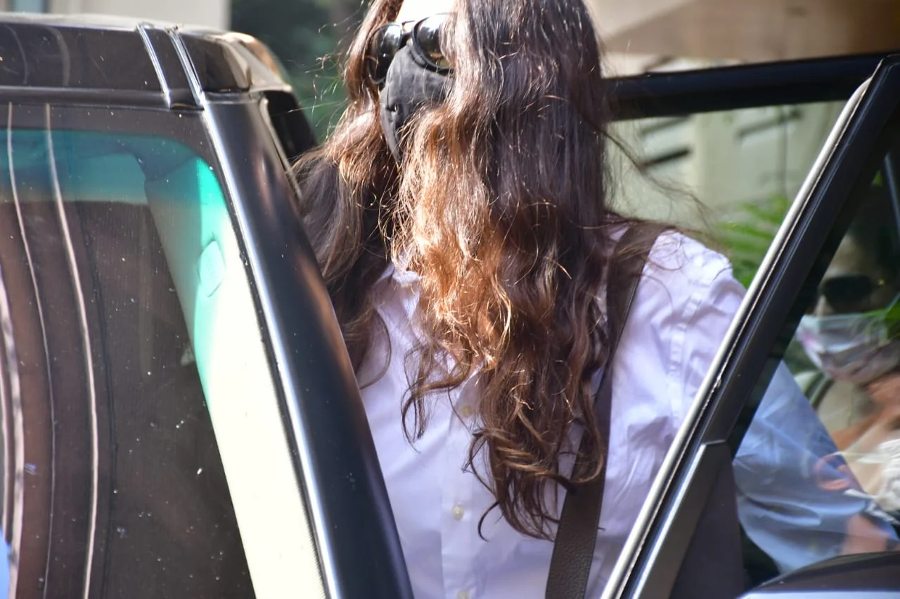 In pics: Arjun Rampal's girlfriend Gabriella Demetriades arrives at NCB office after being summoned in drugs case