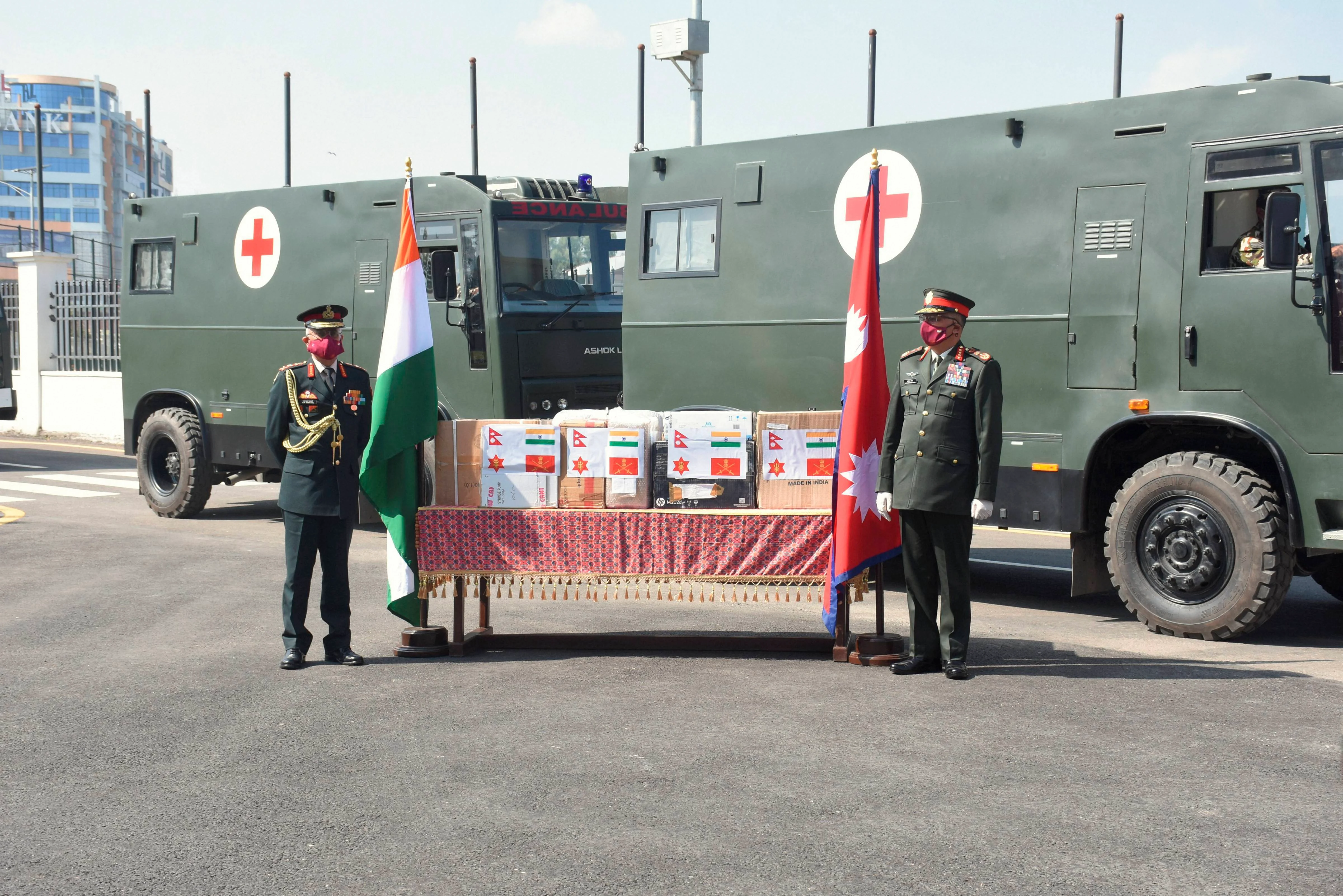 Gen Naravane conferred the honorary rank of General of Nepali Army by President Bhandari