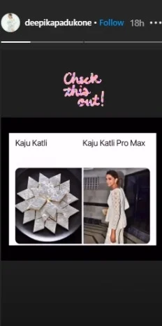 From Kaju Katli to Motichoor Ladoo, Deepika Padukone gives a thumbs up to memes about her Diwali ensembles