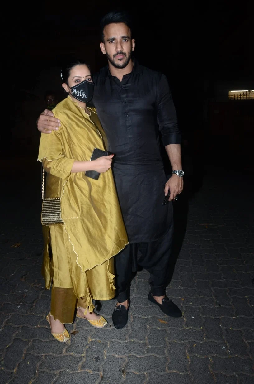 Anita Hassanandani with husband Rohit Reddy