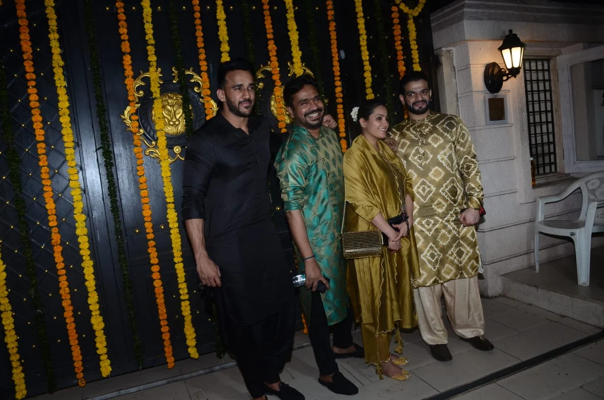 Corona who? Mouni Roy, Manish Malhotra, and others attend Ekta Kapoor's Diwali bash; see pics