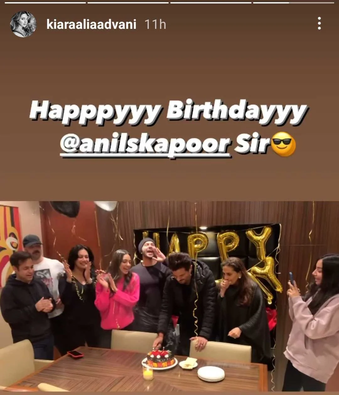 In Pics: Anil Kapoor celebrates 64th birthday with Kiara Advani, Varun Dhawan while filming 'Jug Jugg Jeeyo'