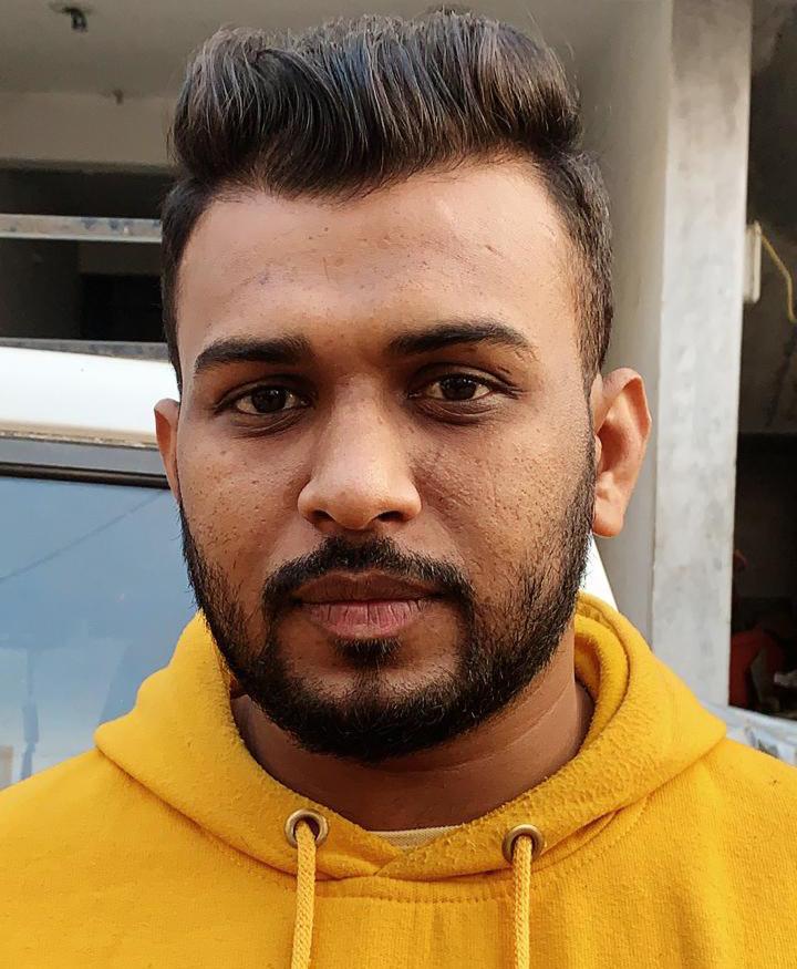 Commuter Irshad Khan