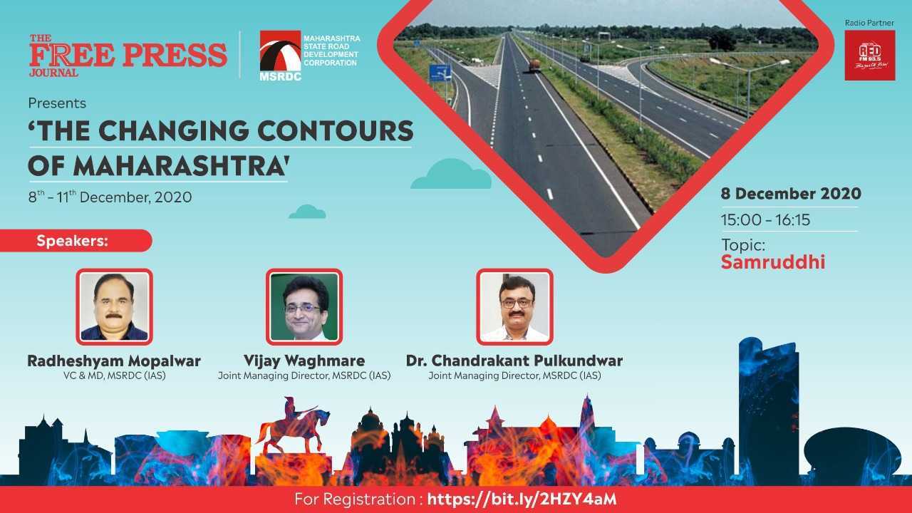 The changing contours of Maharashtra linked with Samruddhi Mahamarg - Who are the speakers of the event?