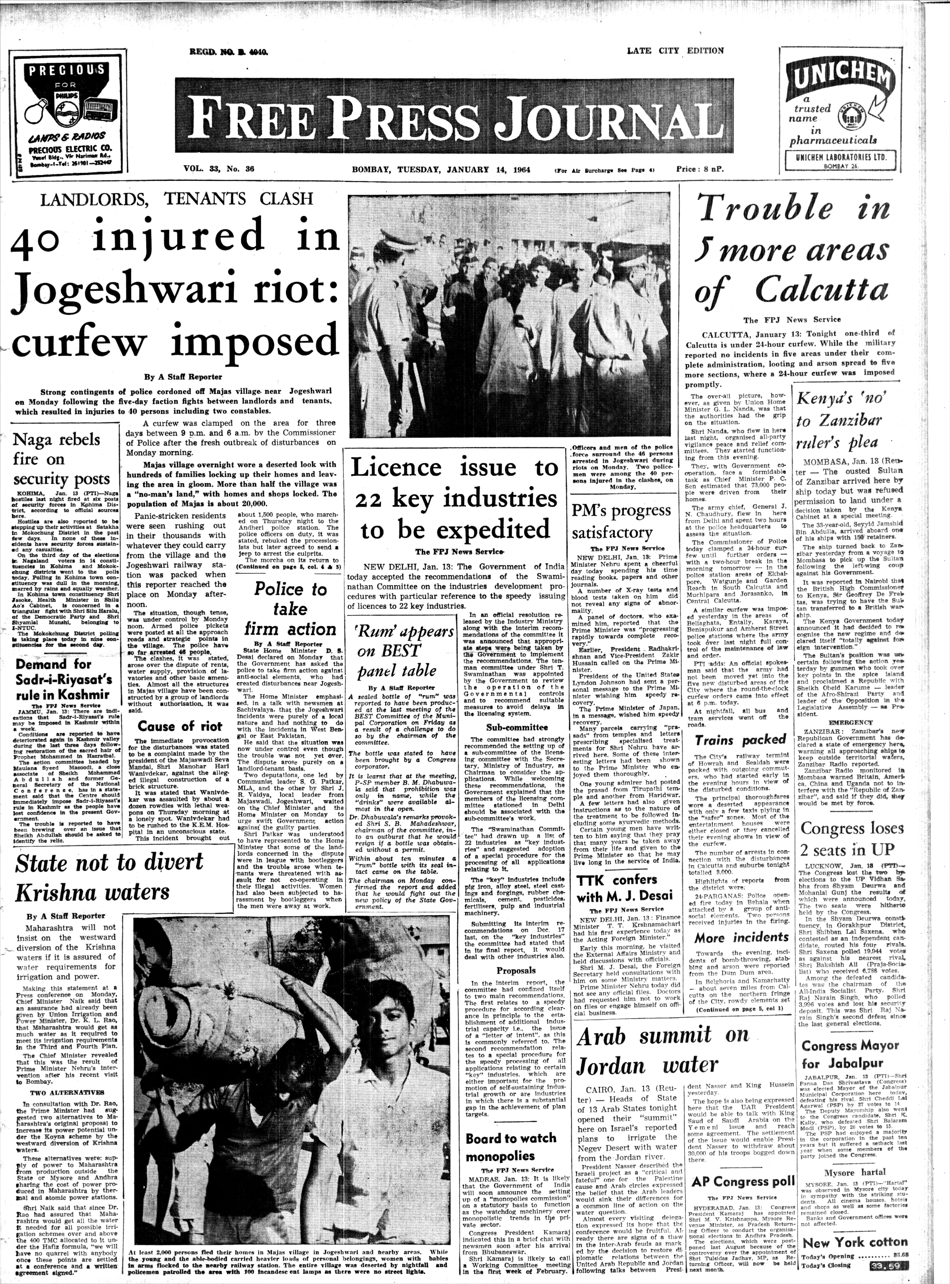 This Week in History from FPJ Archives: Gandhiji undertakes fast unto death, riots break out in Calcutta and more