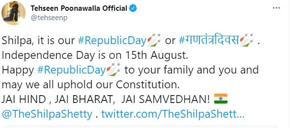Shilpa Shetty brutally trolled for confusing 'Republic' with 'Freedom' in R-Day post