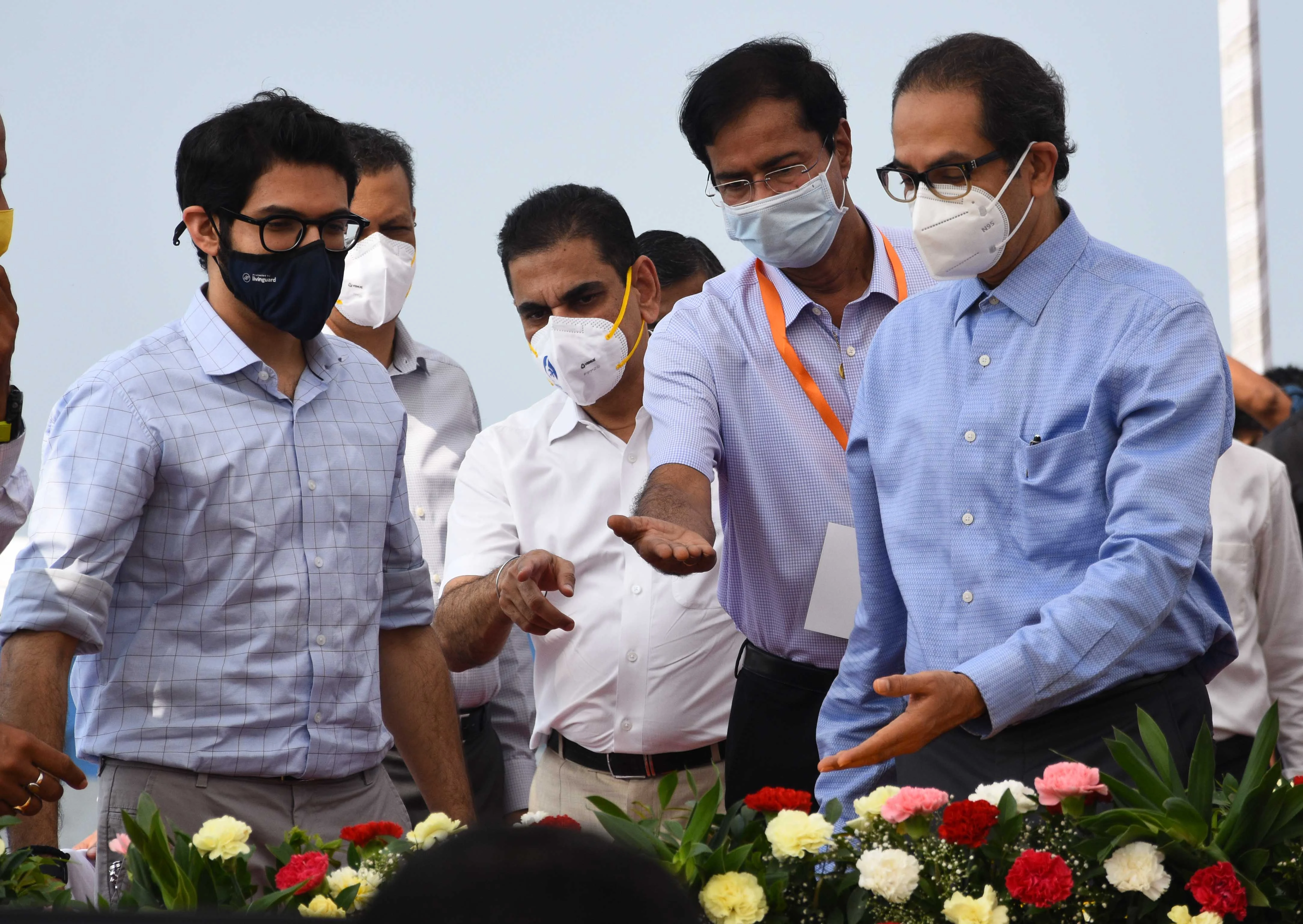 In Pics: CM Uddhav Thackeray launches Tunnel Boring Machine at Mumbai Coastal Road Project