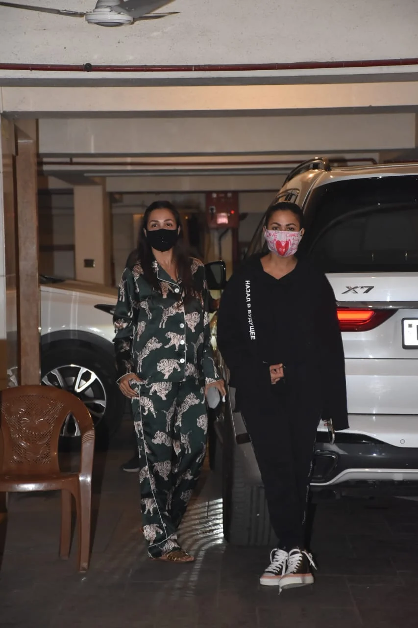 Malaika and Amruta Arora